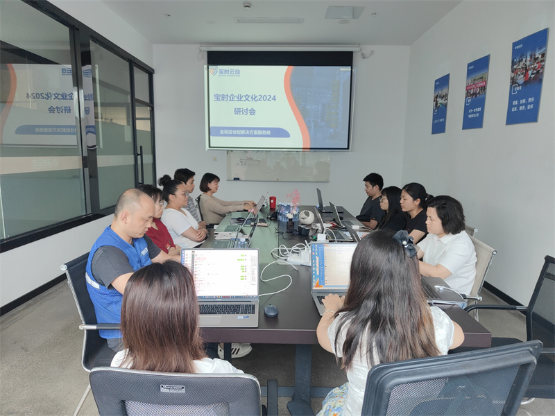 嘉兴凝聚力量谋发展 | 宝时云仓成功举办2024企业文化研讨会